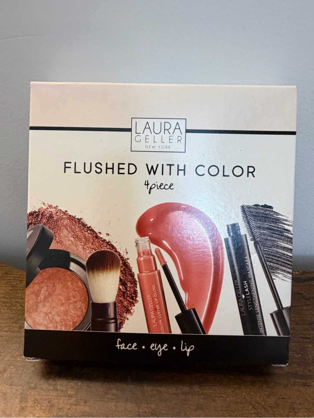 Laura Geller Flushed With Color 4-Piece Blush Set — Coral Pink